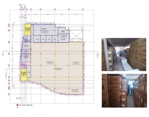As-Built Floor Load Plan