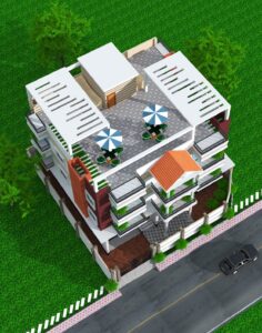 Duplex House design in Bangladesh
